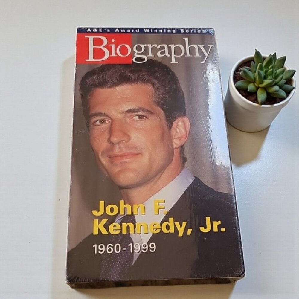 Factory Sealed new Biography of John F. Kennedy, Jr. VHS 1966-1990 vintage  A&E